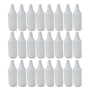 Boardwalk Embossed Spray Bottle, 32 oz, Clear, 24/Carton (BWK00032)