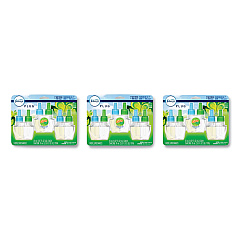 Febreze PLUG Air Freshener Refills, Gain Original, 2.63 oz, 3 Pack, 3 Packs/Carton (PGC54341)