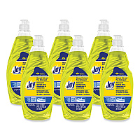 Joy Dishwashing Liquid, Lemon Scent, 38 oz Bottle, 8/Carton (JOY43606CT)