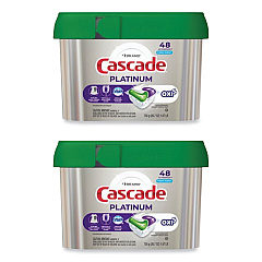 Cascade ActionPacs, Fresh Scent, 26.7 oz Tub, 48/Tub, 3 Tubs/Carton (PGC27425)
