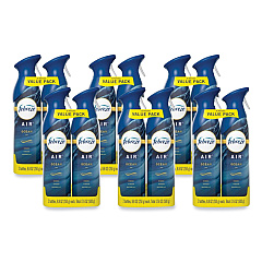 Febreze AIR, Ocean, 17.6 oz Aerosol Spray, 2/Pack, 6 Packs/Carton (PGC48312)