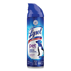 LYSOL Disinfectant Spray II Pet Odor Eliminator, Fresh, 15 oz Aerosol Spray, 12/Carton (RAC99804CT)