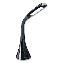 OttLite Wellness Series Swerve LED Desk Lamp, 23.25" High, Black (OTTCSN34KCCSHPR)