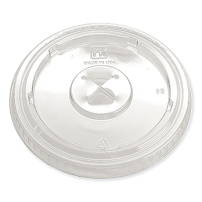 Fabri-Kal Greenware Cold Drink Lids, X-Slot, Fits 12 oz to 20 oz Cup, 1,000/Carton (FABLKC1220FX)