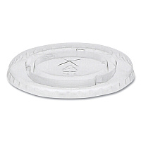 Pactiv Evergreen Cold Cup Lids, 12 oz/14 oz/16 oz/20 oz, Clear, 1,680/Carton (PCTYLP22C)
