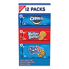 Nabisco Variety Pack Cookies, Assorted, 20 oz Box, 12 Packs/Box (CDB74869)