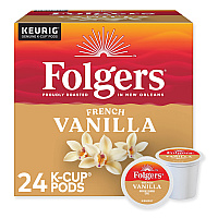 Folgers French Vanilla Coffee K-Cups, 24/Box (GMT6661)