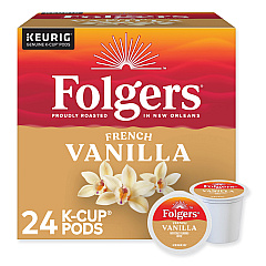 Folgers French Vanilla Coffee K-Cups, 24/Box (GMT6661)