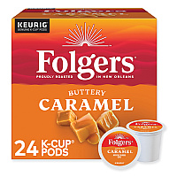 Folgers Buttery Caramel Coffee K-Cups, 24/Box (GMT6680)