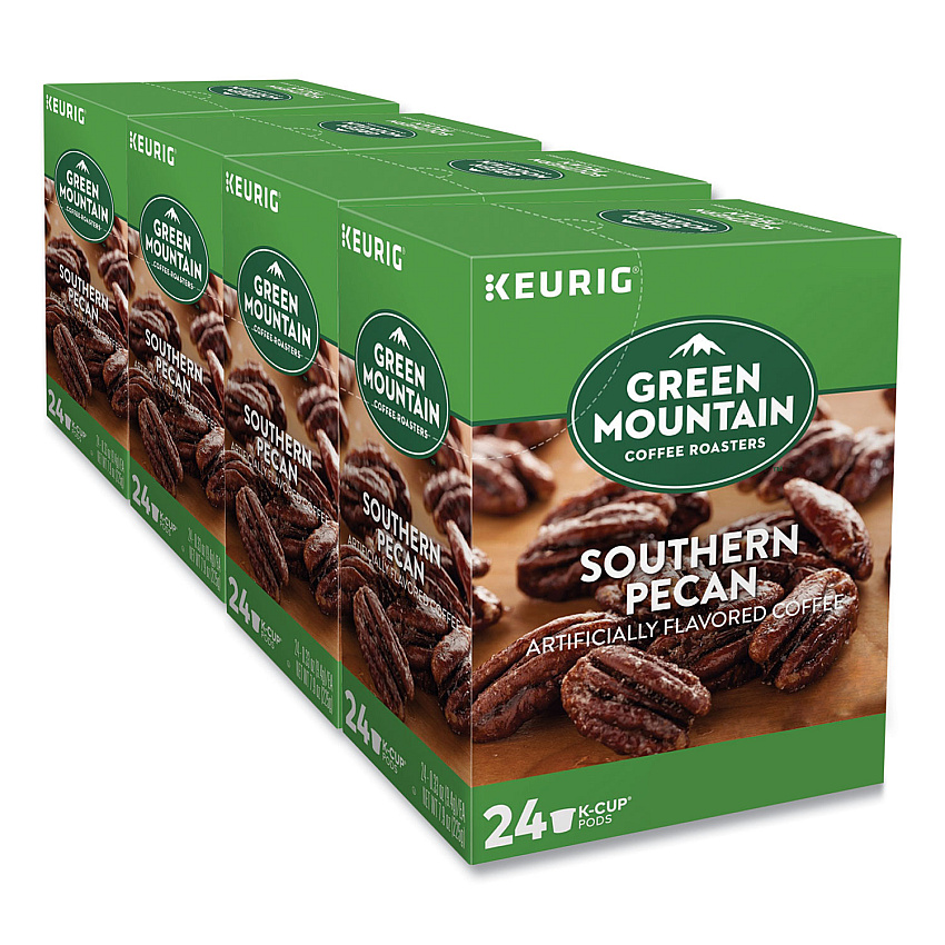Green Mountain Coffee Roasters Roasters Roasters Southern Pecan Coffee K-Cups, 96/Carton (GMT6772CT)