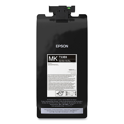 Epson T53E820 (T53E) UltraChrome Ink, Matte Black