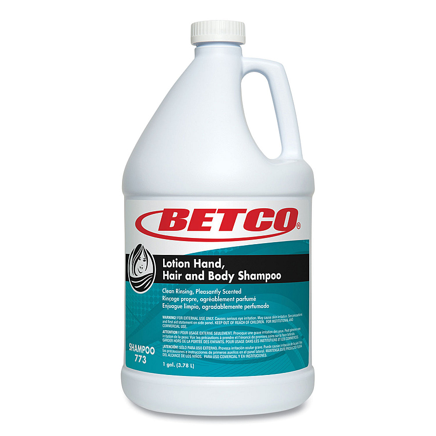 Betco Lotion Hand, Hair and Body Shampoo, Fresh Scent, 1 gal, 4/Carton (BET7730400)