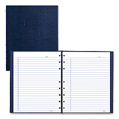 Blueline NotePro Notebook, 1-Subject, Medium/College Rule, Blue Cover, (75) 9.25 x 7.25 Sheets (REDA7150BLU)