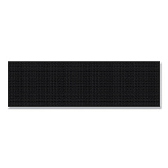 Apache Mills Absorba Select Entry Mat, Rectangular, 36 x 120, Pepper (APH032023)