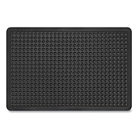 Apache Mills Bubble Flex Anti-Fatigue Mat, Rectangular, 24 x 36, Black (APH042023)