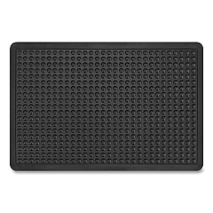 Apache Mills Bubble Flex Anti-Fatigue Mat, Rectangular, 24 x 36, Black (APH042023)