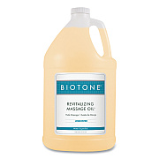 Biotone Revitalizing Massage Oil, 1 gal Bottle, Unscented (BTNROU1G)