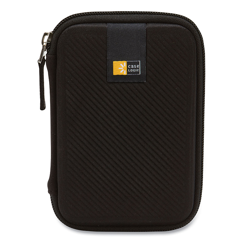 Case Logic Portable Hard Drive Case, Molded EVA, Black (CLG3201314)