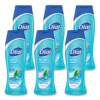 Dial Body Wash, Spring Water Scent, 16 oz, 6/Carton (DIA02653)