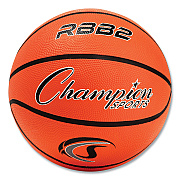 Champion Sports Rubber Sports Ball, For Basketball, No. 5 Size, Junior Size, Orange (CSIRBB2)