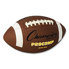 Champion Sports Pro Composite Football, Junior Size, Brown (CSICF300)