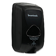 Boardwalk Touch-Free Dispenser, 1,200 mL, 6 x 4.05 x 10.58, Black (BWK42200)