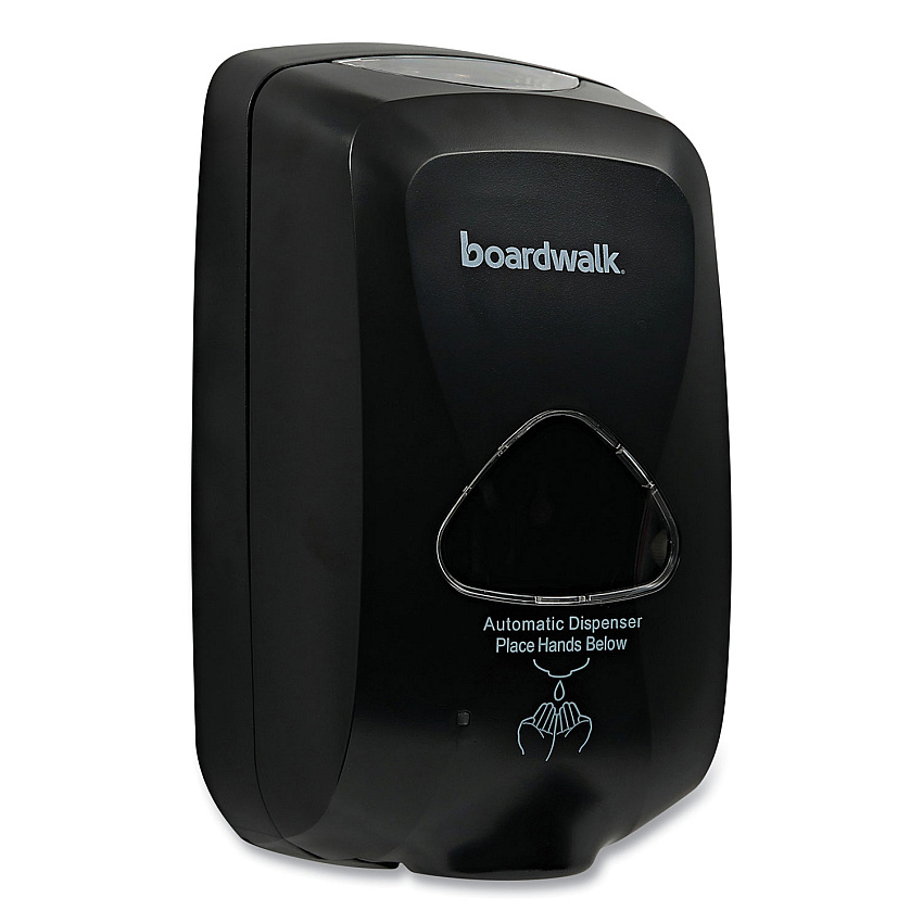 Boardwalk Touch-Free Dispenser, 1,200 mL, 6 x 4.05 x 10.58, Black (BWK42200)