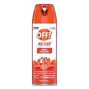 OFF! ACTIVE Insect Repellent, 6 oz Aerosol Spray, 12/Carton (SJN334678)