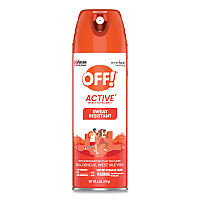 OFF! ACTIVE Insect Repellent, 6 oz Aerosol Spray, 12/Carton (SJN334678)