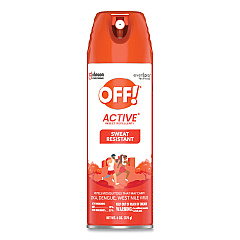 OFF! ACTIVE Insect Repellent, 6 oz Aerosol Spray, 12/Carton (SJN334678)