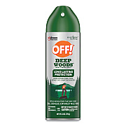 OFF! Deep Woods Insect Repellent, 6 oz Aerosol Spray, 12/Carton (SJN354266)