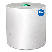 Pro Hard Roll Paper Towels with Absorbency Pockets, for Scott Pro Dispenser, Green Core Only, 1-Ply, 7.5" x 900 ft,6 Rolls/CT (KCC43961)