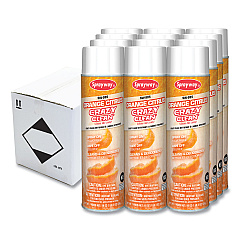 Sprayway Orange Citrus Crazy Clean, Orange Scent, 19 oz Aerosol Spray, Dozen (CGC985)