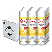 Claire Spray Q Disinfectant, Lemon Scent, 17 oz Aerosol Spray, Dozen (CGC1002)