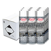 Claire Stainless Steel Polish and Cleaner, Lemon Scent, 15 oz Aerosol Spray, Dozen (CGC841)
