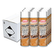 Claire Furniture Polish with Lemon Oil, Lemon Scent; 19 oz Aerosol Spray, Dozen (CGC811)