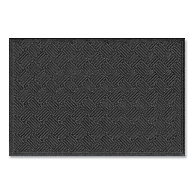 Apache Mills Ecomat Crosshatch Entry Mat, 48 x 72, Charcoal (APH062023)