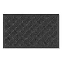 Apache Mills Ecomat Crosshatch Entry Mat, 36 x 60, Charcoal (APH072023)