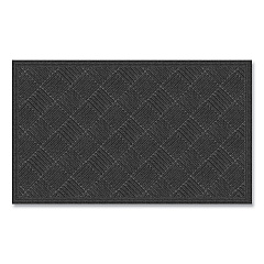 Apache Mills Ecomat Crosshatch Entry Mat, 36 x 60, Charcoal (APH072023)