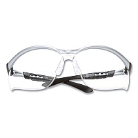 3M BX Molded-In Diopter Safety Glasses, 2.5+ Diopter Strength, Silver/Black Frame, Clear Lens (MMM1137600000)