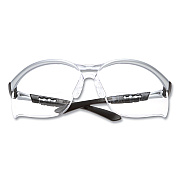 3M BX Molded-In Diopter Safety Glasses, 2.0+ Diopter Strength, Silver/Black Frame, Clear Lens (MMM1137500000)