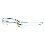 3M Virtua Sport CCS Protective Eyewear, Blue Plastic Frame, Clear Polycarbonate Lens (MMM1179600000)