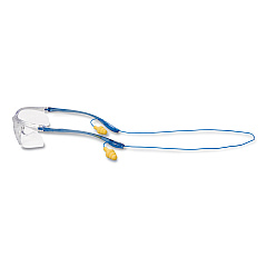 3M Virtua Sport CCS Protective Eyewear, Blue Plastic Frame, Clear Polycarbonate Lens (MMM1179600000)