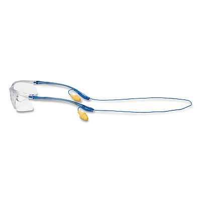 3M Virtua Sport CCS Protective Eyewear, Blue Plastic Frame, Clear Polycarbonate Lens (MMM1179600000)