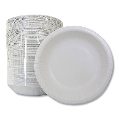 Boardwalk Paper Dinnerware, Bowl, 12 oz, White, 1,000/Carton (BWKWH12BOWL)