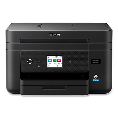 Epson WorkForce WF-2960 Wireless All-in-One Inkjet Printer, Copy/Fax/Print/Scan (C11CK60201)