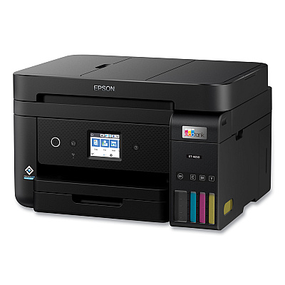 Epson EcoTank ET-4850 Wireless All-in-One Supertank Printer, Copy/Fax/Print/Scan (C11CJ60201)