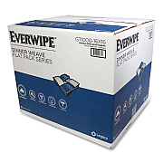 Everwipe Premium Linen-Like Guest Towel Napkins Flat Pack, 2-Ply, 16" x 16", White, 1,000/Carton (LEYGT100016X16)