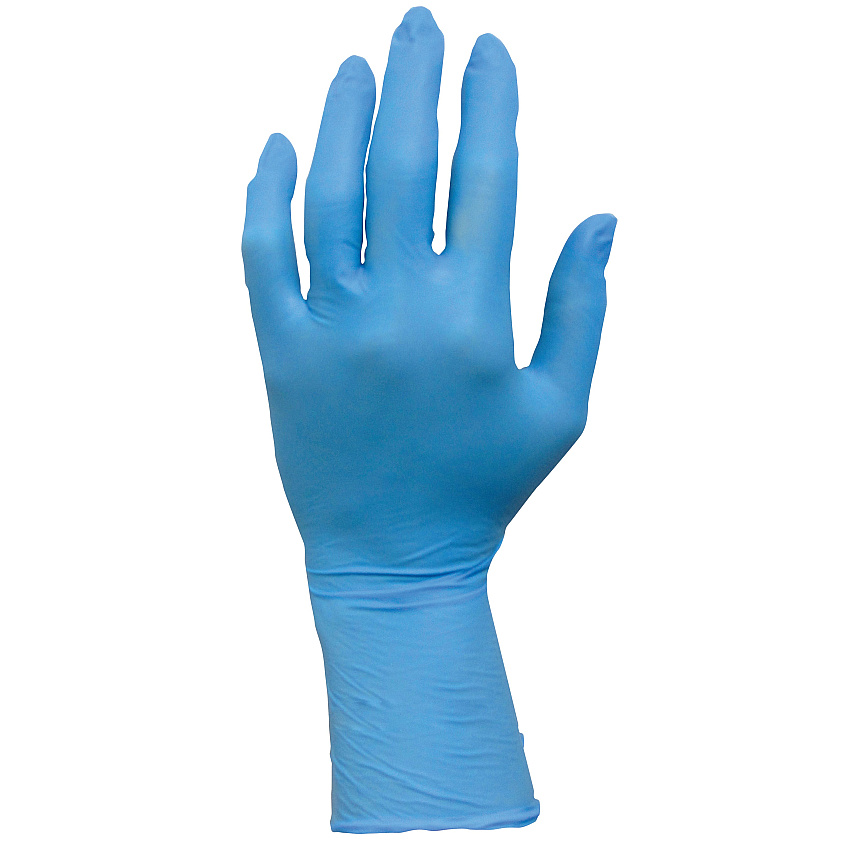Proworks Nitrile Powder Free 8 Mil 12" Exam Gloves Blue Med - Box Of 50 (GL-N108EPF-MED)