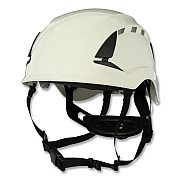3M SecureFit X5000 Series Safety Helmet, Vented, 6-Point Pressure Diffusion Ratchet Suspension, White (MMMX5001VANSI)